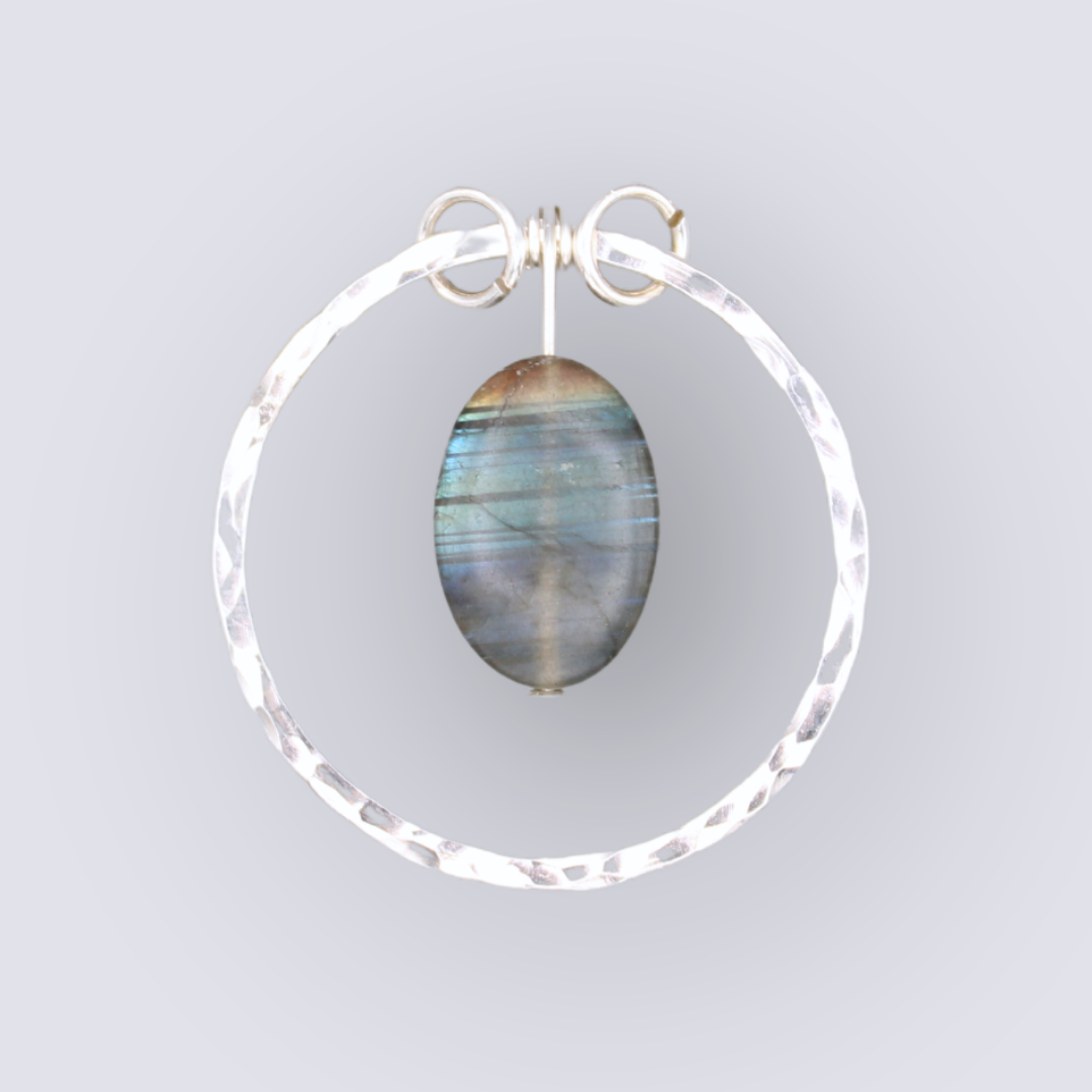 Celtic Circle of Life Labradorite Pendant