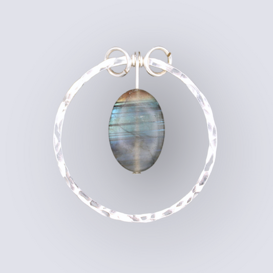 Celtic Circle of Life Labradorite Pendant