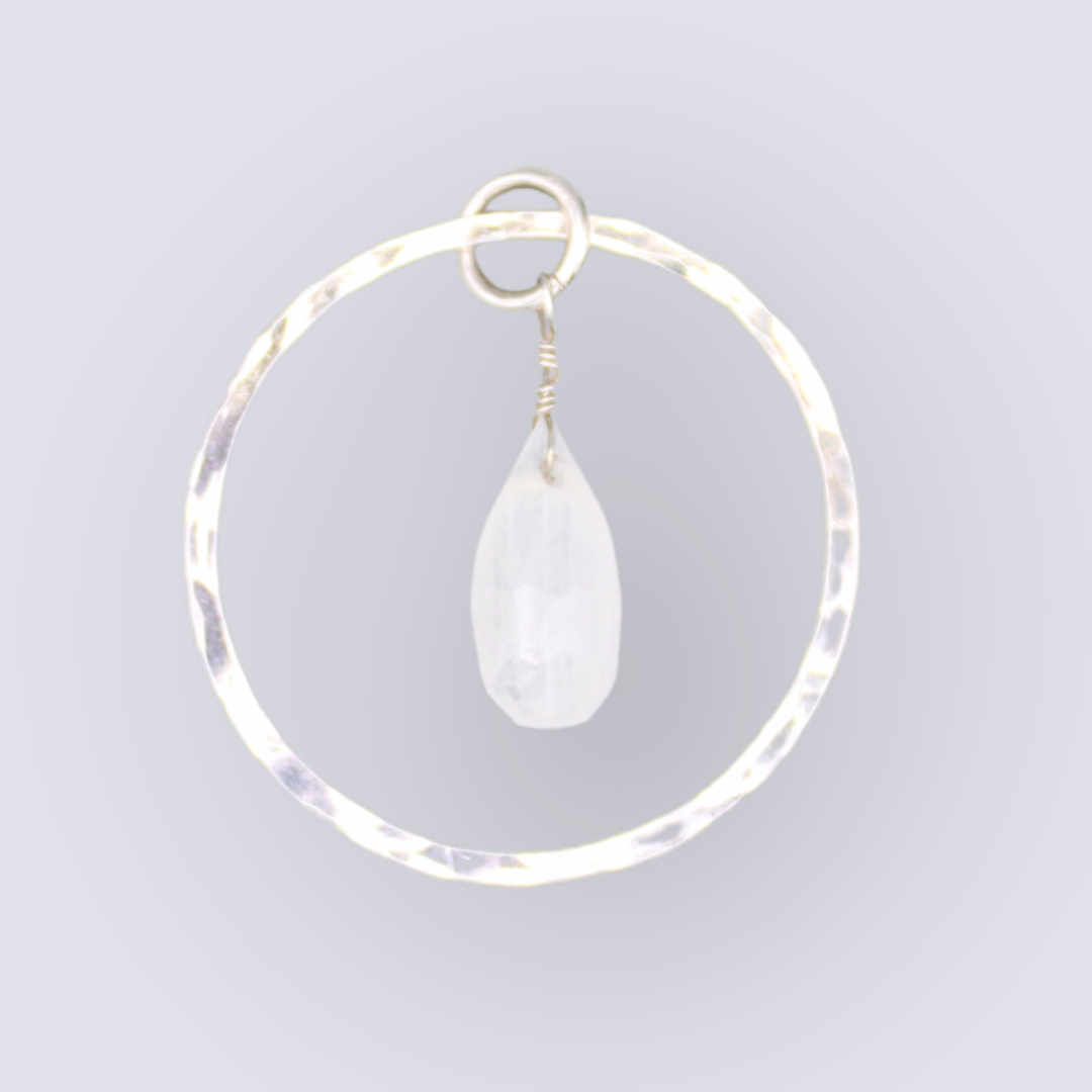 Celtic Circle of Life Moonstone Pendant