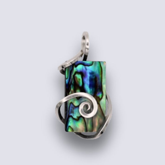 Abalone Shell Pendant - Arborvitae Designs