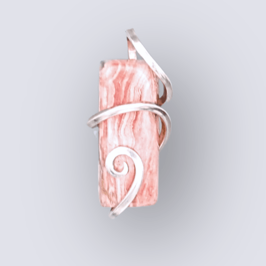 Rhodochrosite Pendant - Arborvitae Designs