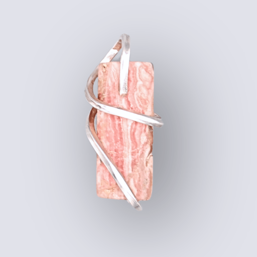 Rhodochrosite Pendant - Arborvitae Designs