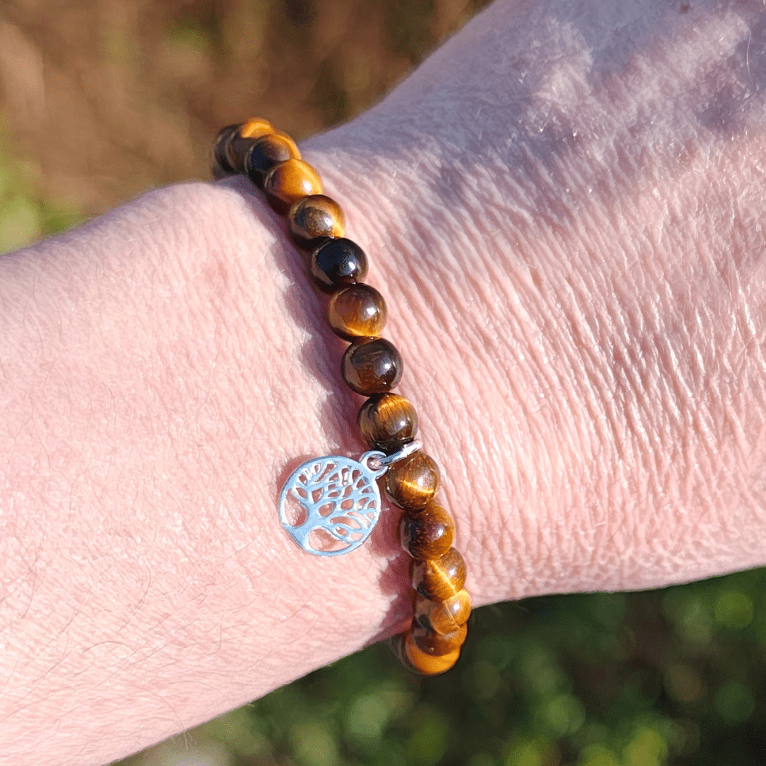 Tiger's Eye Tree of Life Bracelet - Arborvitae Designs