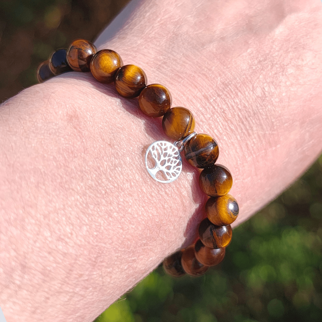 Tiger's Eye Tree of Life Bracelet - Arborvitae Designs