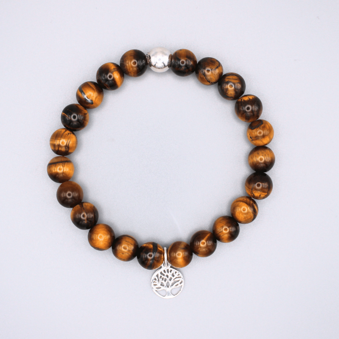 Tiger's Eye Tree of Life Bracelet - Arborvitae Designs