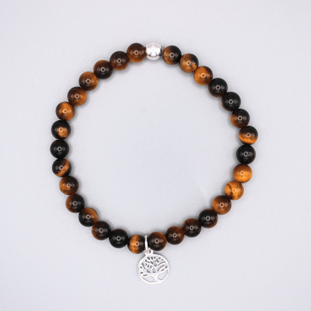 Tiger's Eye Tree of Life Bracelet - Arborvitae Designs