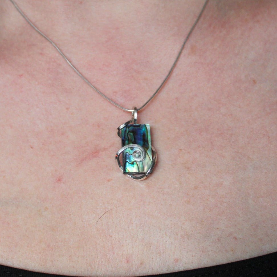 Abalone Shell Pendant - Arborvitae Designs